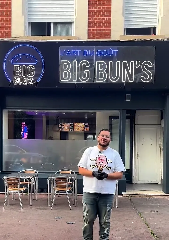 La devanture Big Bun’s, L’art du goût, au 18 rue Tavelle